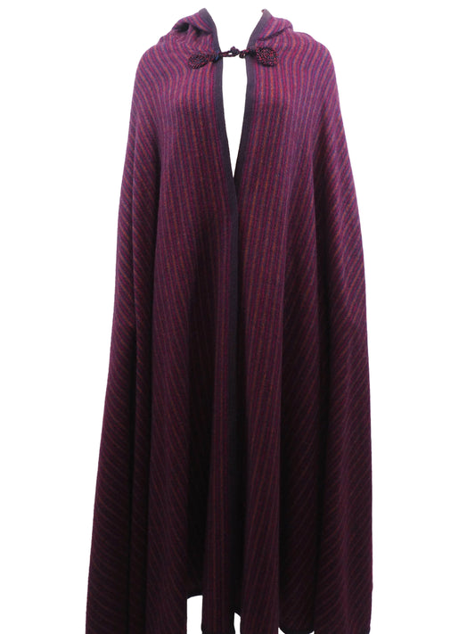 Yves Saint Laurent 1970's Wool Cloak