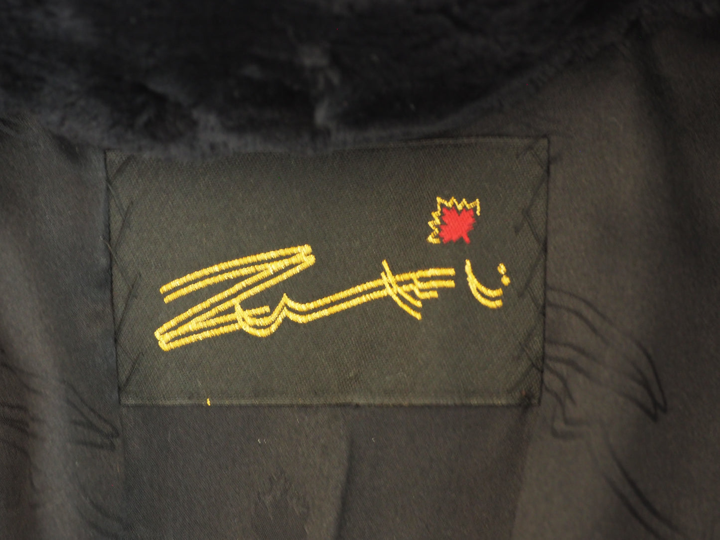 Zuki Beaver Coat with Stars