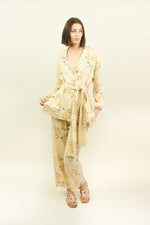 Load image into Gallery viewer, Harari Silk Floral Pant Ensemble
