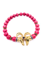 Load image into Gallery viewer, Gay Boyer Rams Head Necklace
