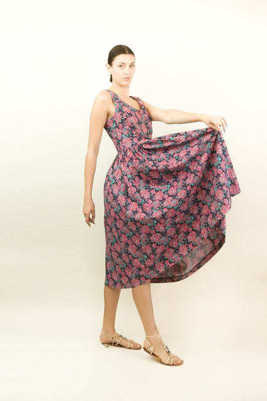 Laura Ashley Floral Dress - The Kit Vintage