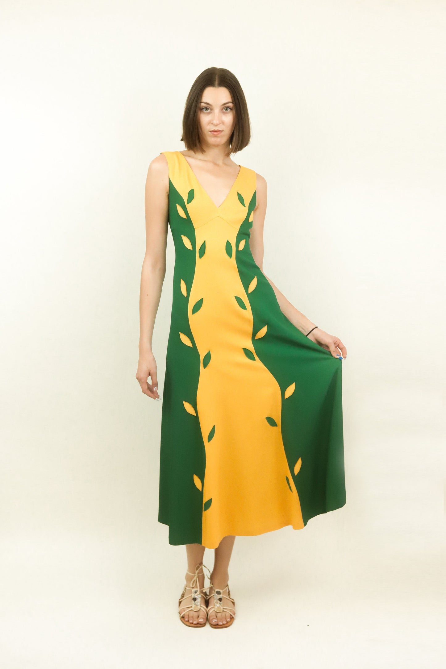 Moschino 1994 Brazil Dress