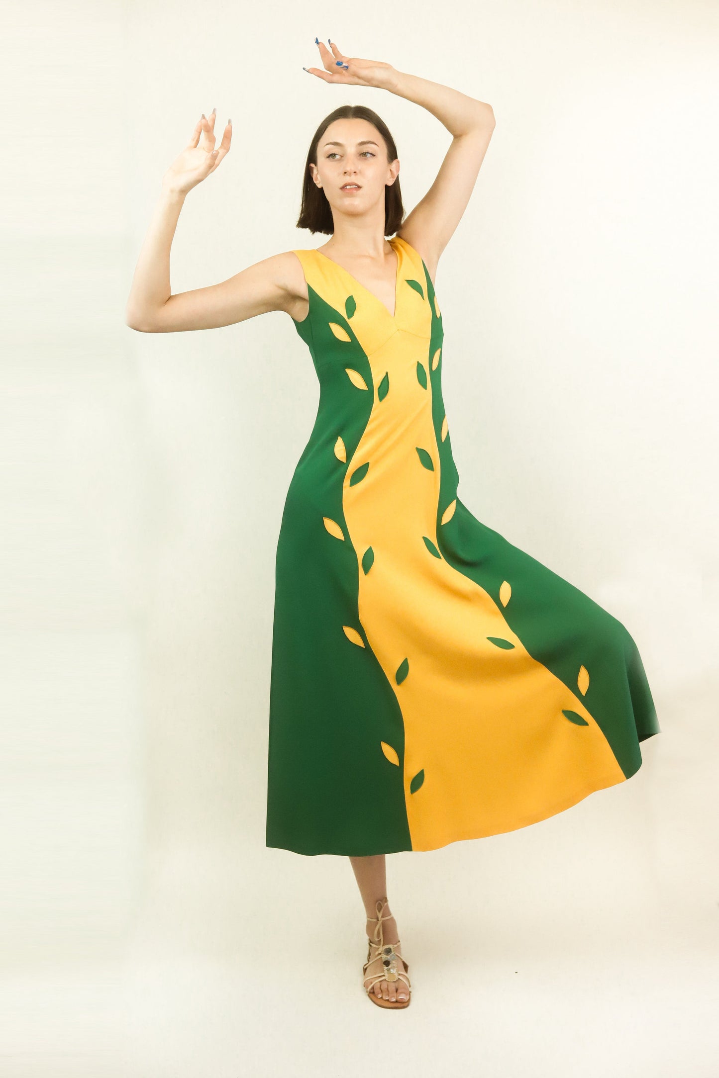 Moschino 1994 Brazil Dress