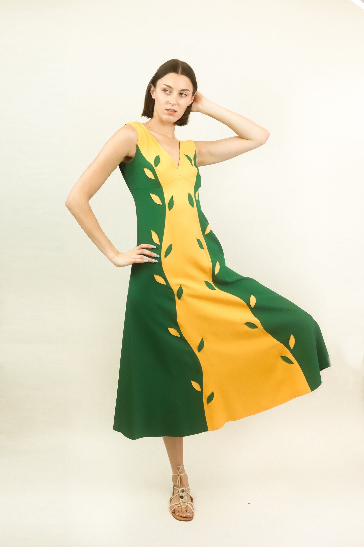 Moschino 1994 Brazil Dress