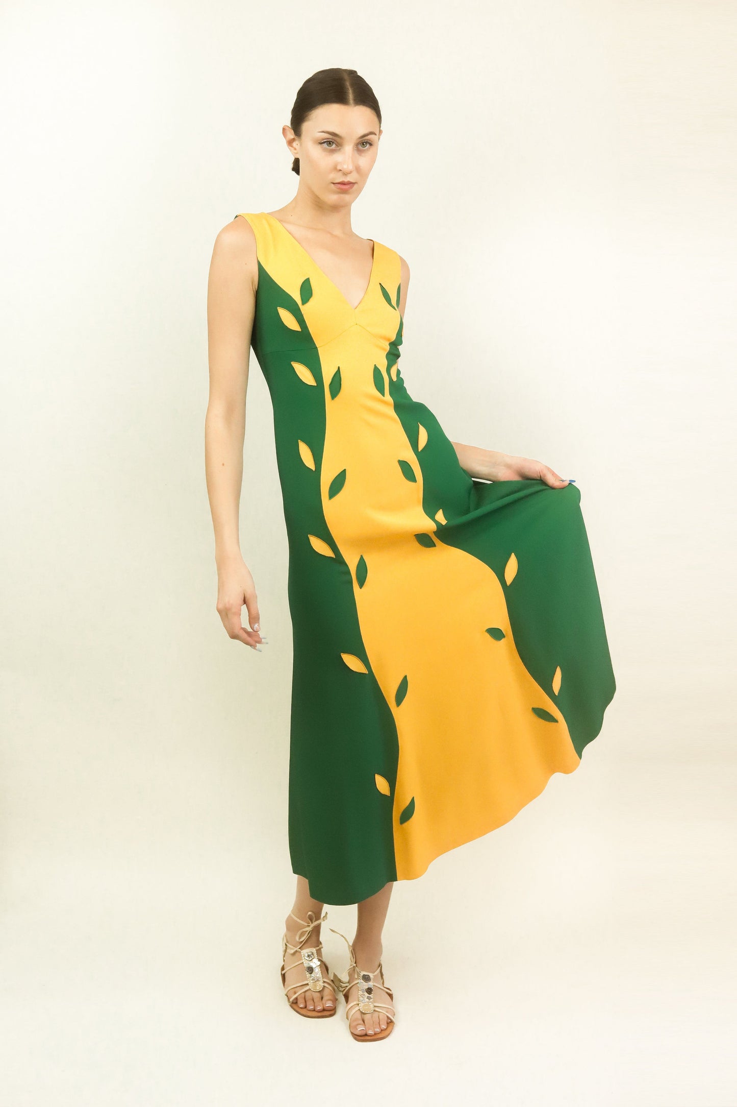 Moschino 1994 Brazil Dress