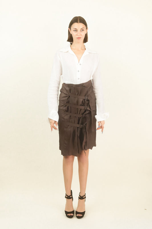 Jean Paul Gaultier Crystal Button Up - The Kit Vintage