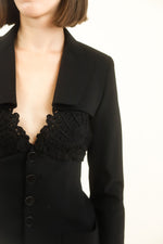 Load image into Gallery viewer, Jean Paul Gaultier Spring 2007 Bustier &amp; Cropped Blazer Set
