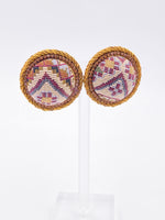 Load image into Gallery viewer, Roxanne Assoulin Tapestry Dome Earrings
