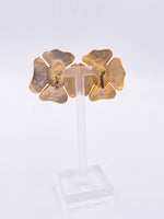 Load image into Gallery viewer, Kenneth Jay Lane Crystal Flower Earrings
