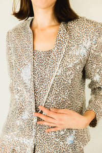 David Hayes Cheetah Three Piece Set