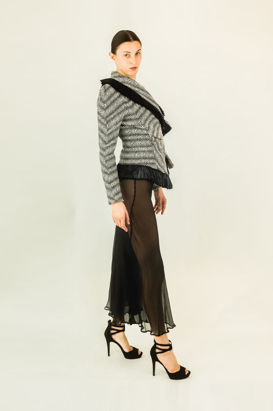 John Galliano Raffia Blazer F/W '99 - The Kit Vintage