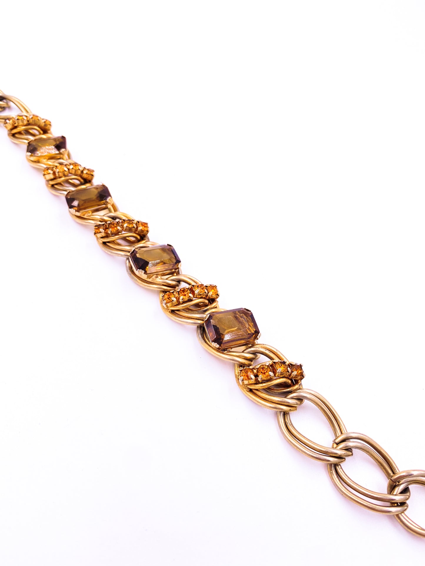 Citrine Style Stone Necklace