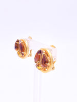 Load image into Gallery viewer, Citrine Stone Earrings
