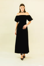 Load image into Gallery viewer, Yves Saint Laurent Off The Shoulder Velvet Gown
