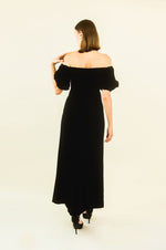 Load image into Gallery viewer, Yves Saint Laurent Off The Shoulder Velvet Gown
