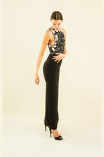 Load image into Gallery viewer, Galanos High Neck Lace Gown
