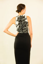 Load image into Gallery viewer, Galanos High Neck Lace Gown
