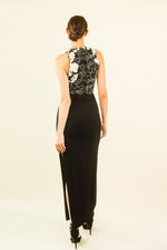 Load image into Gallery viewer, Galanos High Neck Lace Gown
