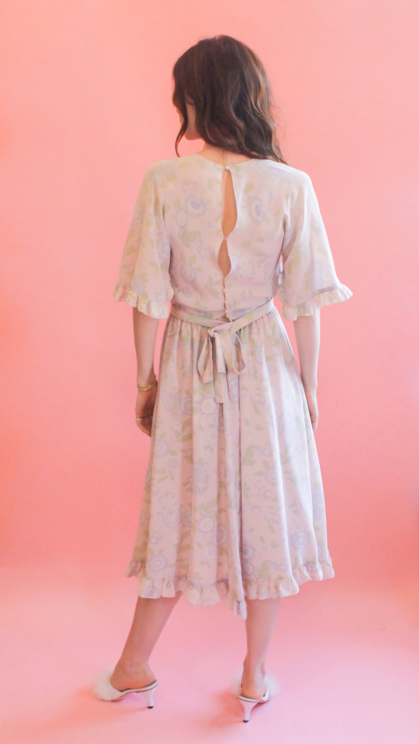 Karl Lagerfeld for Chloé Pastel Floral Dress