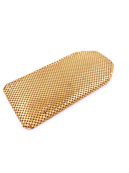 Gold Chainmail Glasses Case - The Kit Vintage