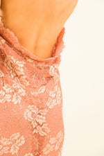 Load image into Gallery viewer, Christian Dior Lace and Buckle Halter Dress
