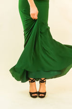 Load image into Gallery viewer, Gucci Emerald Spring 2006 Cross Back Gown
