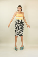 Load image into Gallery viewer, Courreges c. 1970&#39;s/80&#39;s Spaghetti Strap Striped Sweater
