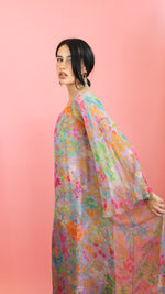 Load image into Gallery viewer, Stavropoulos Floral Printed Chiffon Gown
