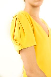 Carolina Herrera Silk Beaded Gown