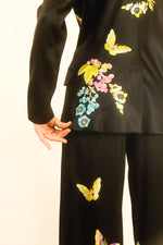 Load image into Gallery viewer, John Galliano Embroidered Butterfly Suit

