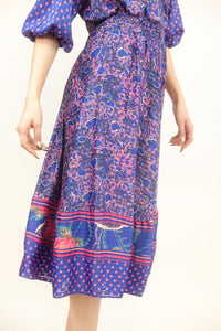 Diane Freis Polka Dot Skirt Ensemble