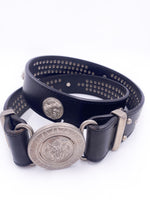 Load image into Gallery viewer, Versus by Versace Leather Lion Belt
