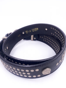Versus by Versace Leather Lion Belt