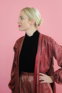 Geoffrey Beene Red Metallic Set