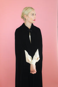 Black Velvet Cape