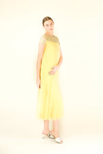 Load image into Gallery viewer, Malcolm Starr Chiffon Embellished Dress
