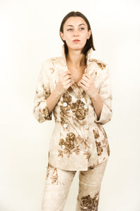 Dolce & Gabbana Floral Suit