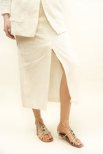 Load image into Gallery viewer, Dries Van Noten Ribbed Jacket and Skirt Set
