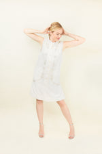 Load image into Gallery viewer, Chanel Spring 2012 White Tweed Sequin Dress
