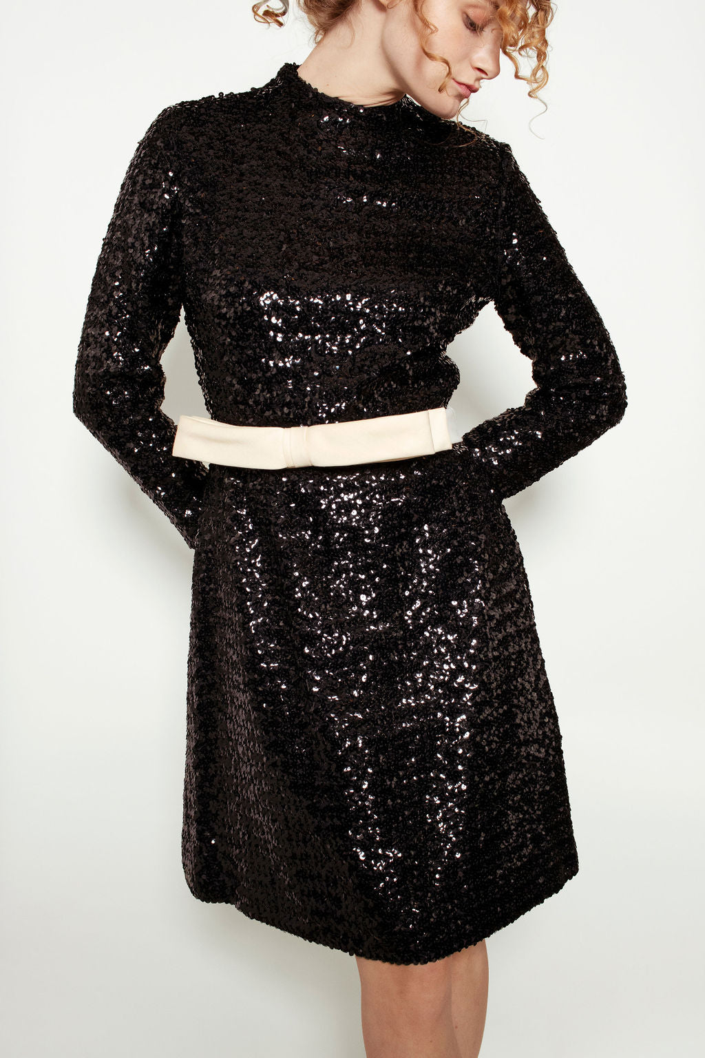 Anne Fogarty Sequin Cocktail Dress