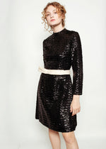 Load image into Gallery viewer, Anne Fogarty Sequin Cocktail Dress
