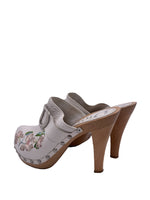 Load image into Gallery viewer, Dior White Embroidered Clogs
