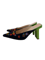 Load image into Gallery viewer, Fendi Floral Beaded Slide
