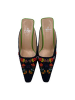 Load image into Gallery viewer, Fendi Floral Beaded Slide
