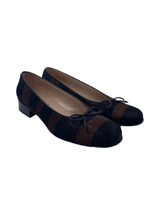 Salvatore Ferragamo Striped Shoe - The Kit Vintage