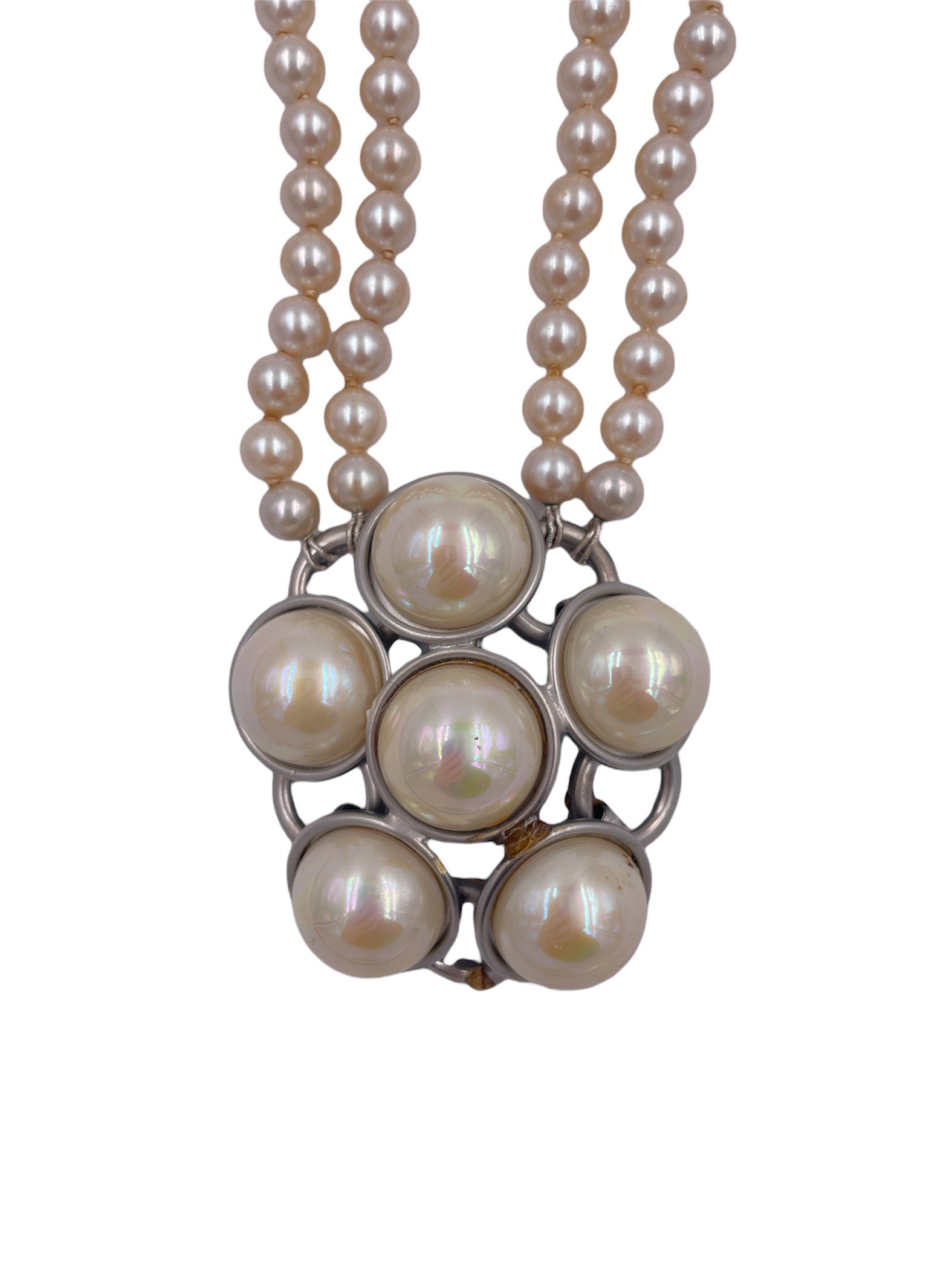 Laura Vogel Multi Pearl Necklace