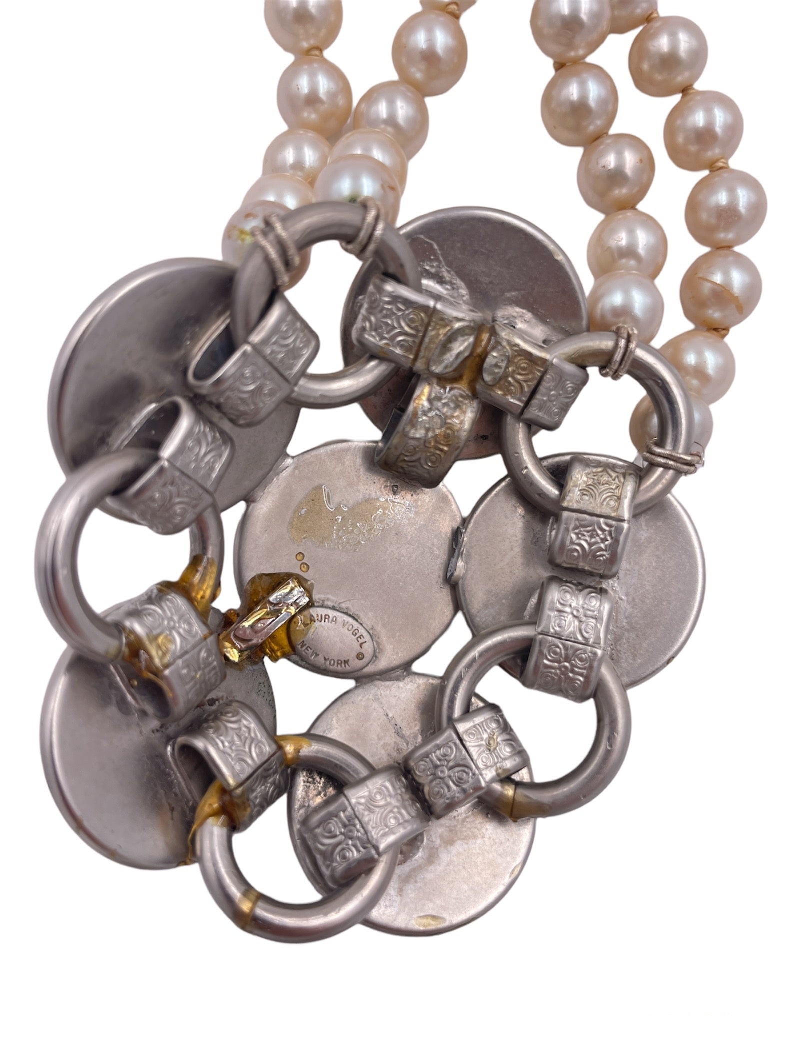 Laura Vogel Multi Pearl Necklace