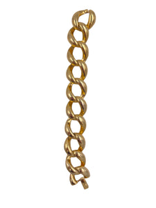 Gold Chain Link Bracelet