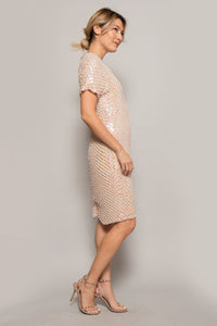 Pearl and Silk Cocktail Dress