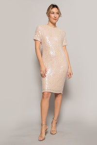 Pearl and Silk Cocktail Dress